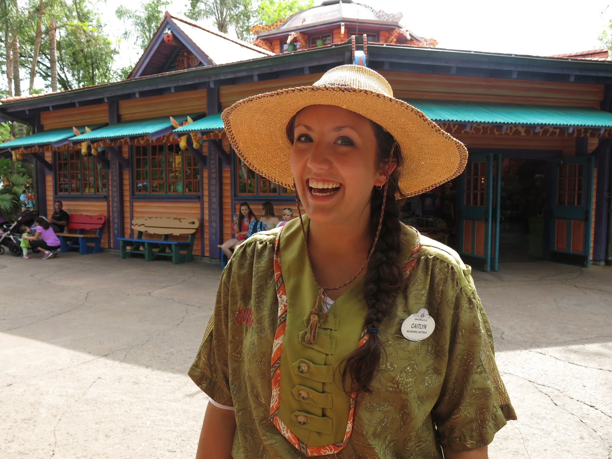 Caity at Walt Disney World